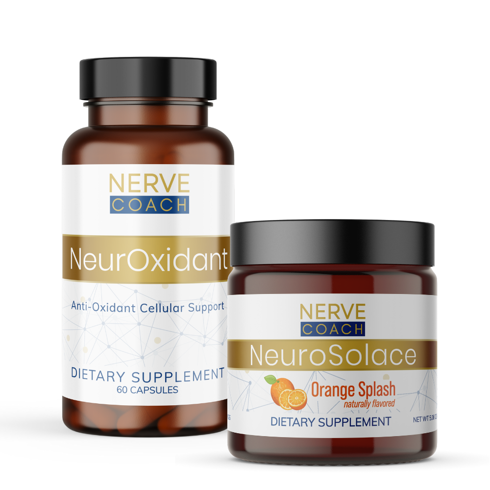Nerve Coach NeurOxidant and NeuroSolace Bundle